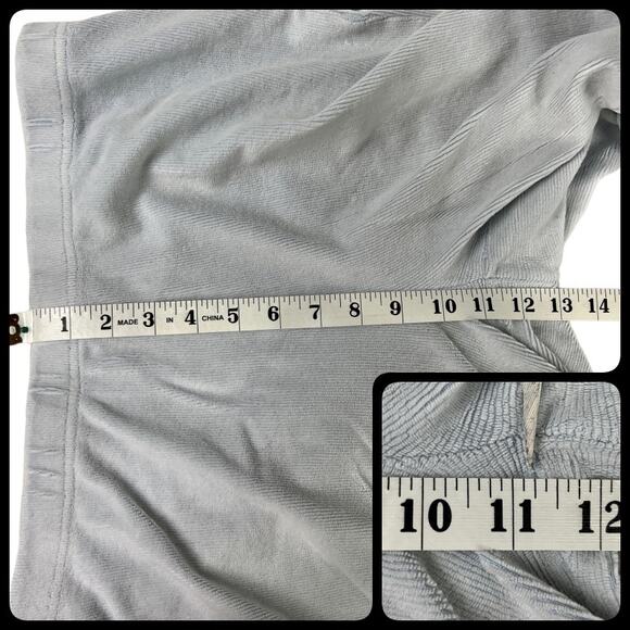 Cathy Daniels Soft Gray High Waist Pull On Corduroy Pants Size XL - Picture 10 of 12